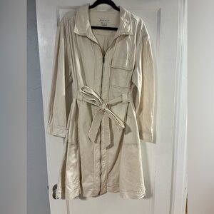 Ava & Viv Khaki Midi Dress (1X)